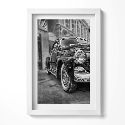 Tablou living cu rama decorativ Mașină clasică veche