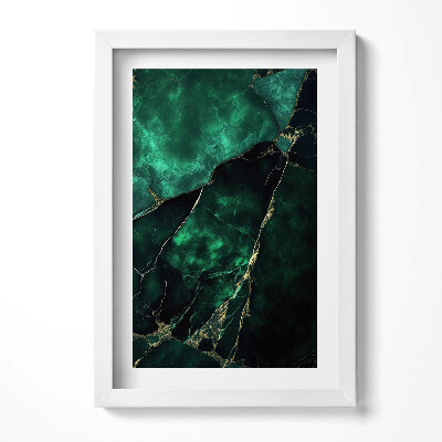 Tablou rama decorativ Frunze liniare de ginkgo în stil boho