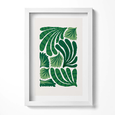 Tablou rama decorativ Ilustrație a plantelor și florilor