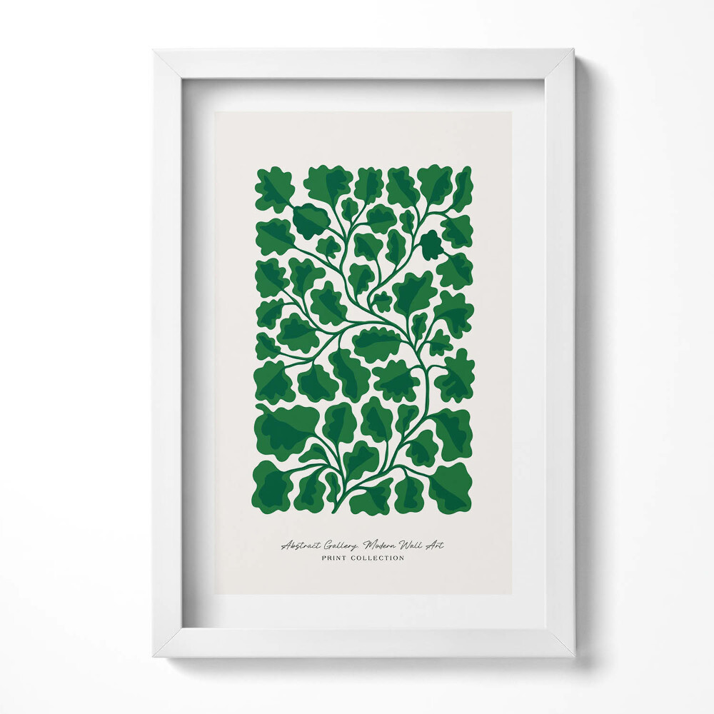 Tablou living cu rama decorativ Ilustrație a plantelor și florilor