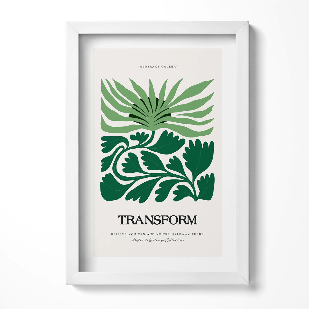 Tablou rama decorativ Ilustrație a plantelor și florilor