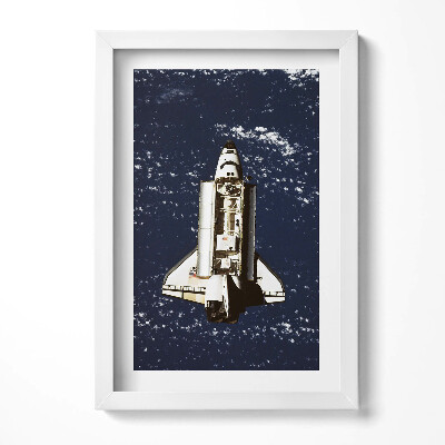 Tablou living cu rama decorativ navă spațială NASA