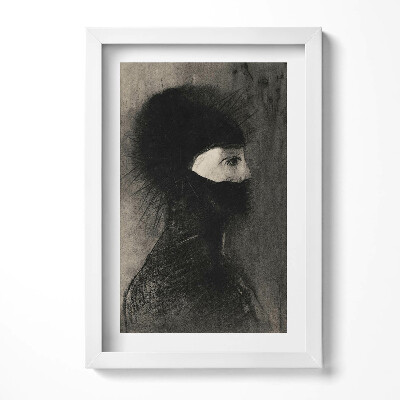 Tablou rama decorativ Portretul unei persoane cu o cagulă