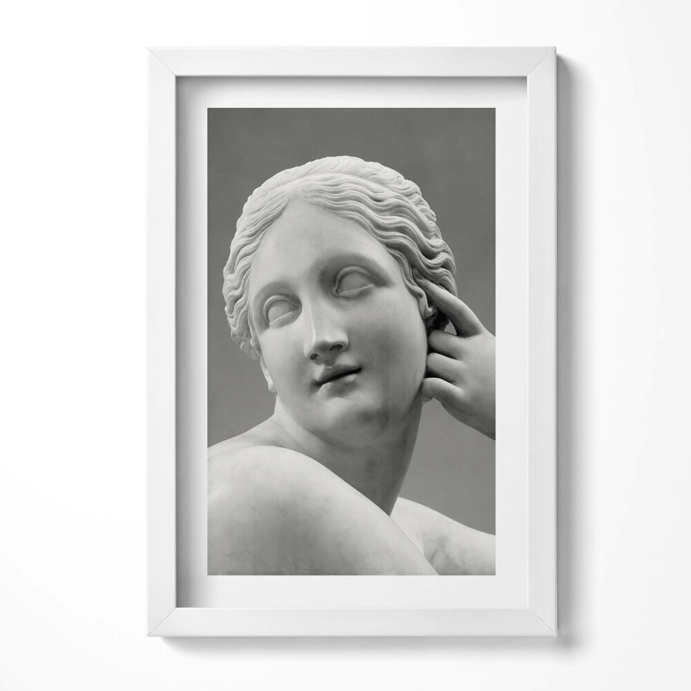 Tablou living cu rama decorativ Statuia unei femei antice