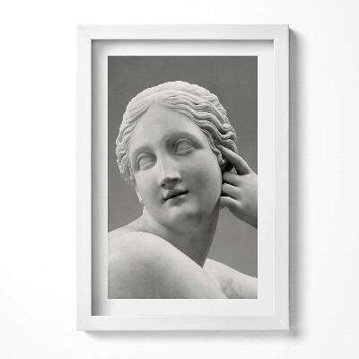 Tablou living cu rama decorativ Statuia unei femei antice