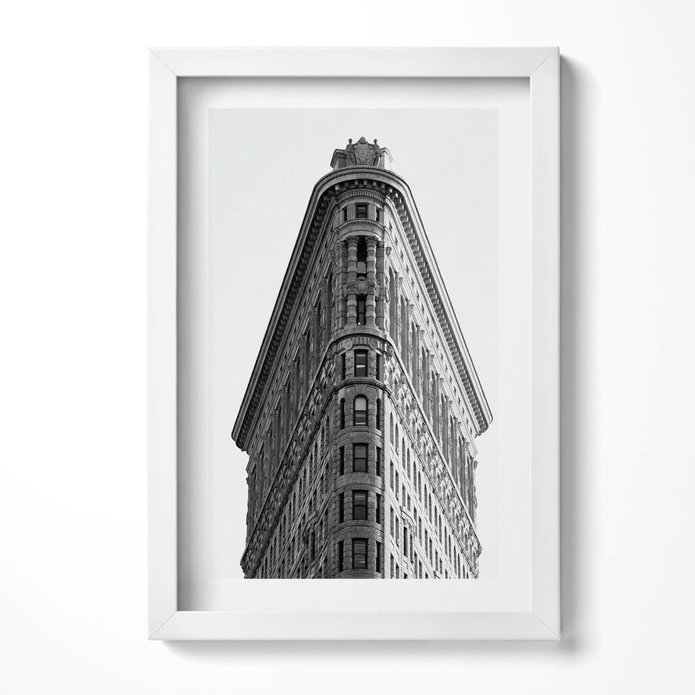 Tablou living cu rama decorativ Clădire simetrică