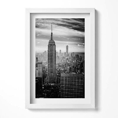 Tablou living cu rama decorativ Clădiri din New York