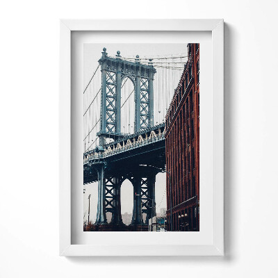 Tablou rama decorativ Arhitectura orașului podului