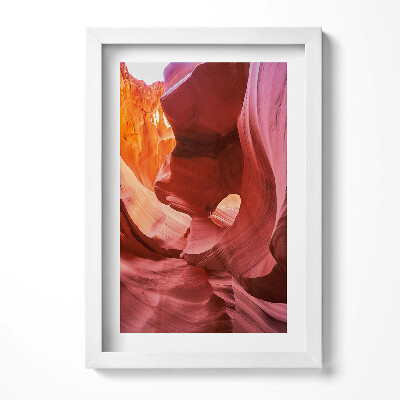 Tablou living cu rama decorativ Pietrele strălucitoare