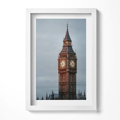 Tablou rama decorativ Big Ben seara Londra