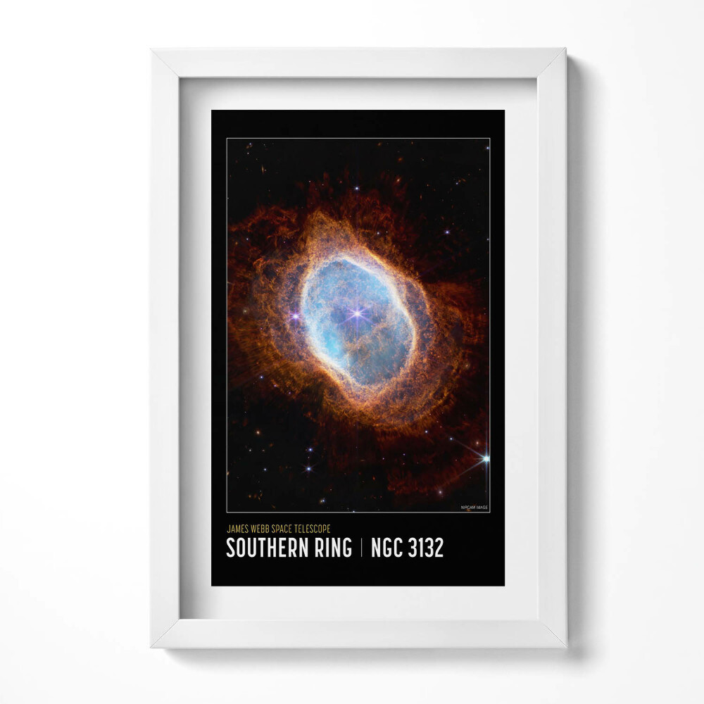 Tablou living cu rama decorativ Poster cu tematică spațială, fotografie NASA