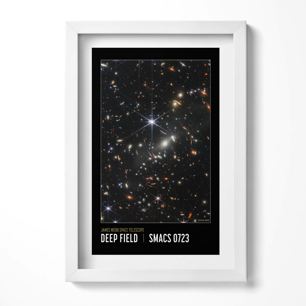 Tablou rama decorativ Poster cu tematică spațială, fotografie NASA