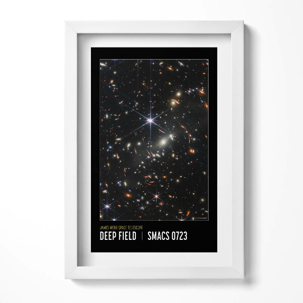 Tablou rama decorativ Poster cu tematică spațială, fotografie NASA