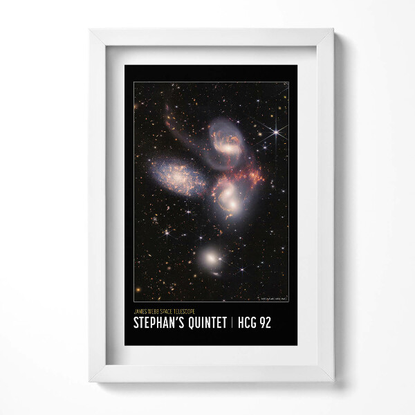 Tablou living cu rama decorativ Poster cu tematică spațială, fotografie NASA