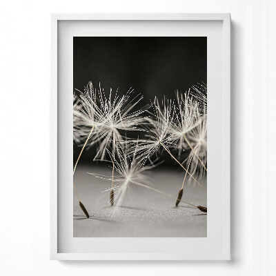 Tablou living cu rama modern Polen delicat de păpădie