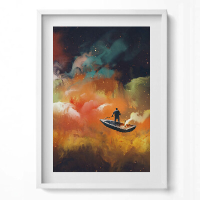 Tablou rama modern Ideea abstractă a vieții de adult