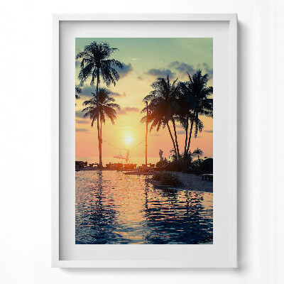 Tablou rama modern Palmieri în lumina soarelui