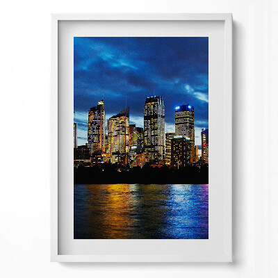 Tablou living cu rama modern Plimbare de seară în Sydney