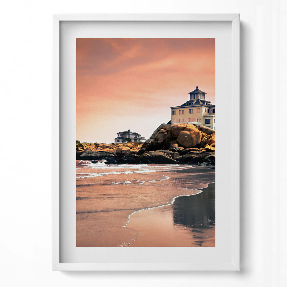 Tablou rama modern Coasta Sherman Cottage