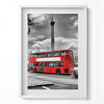 Tablou living cu rama modern Viața de zi cu zi în Londra