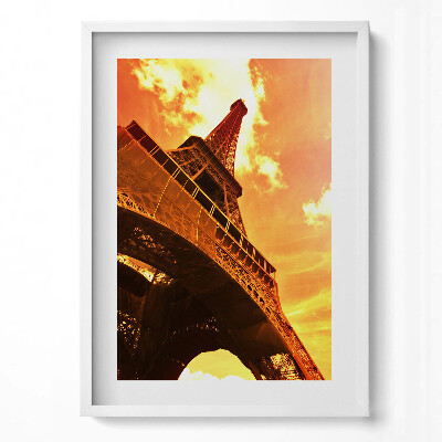 Tablou rama modern Atracția Turnului Eiffel din Paris