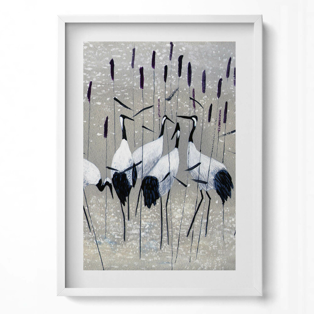 Tablou rama modern Macarale în stuf