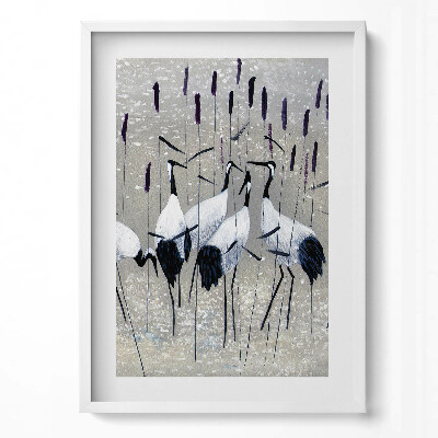 Tablou rama modern Macarale în stuf