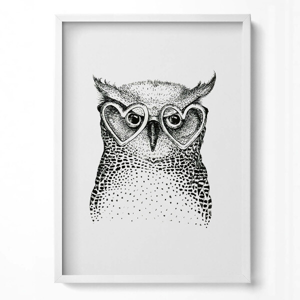 Tablou living cu rama modern Ilustrații desenate manual