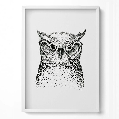 Tablou living cu rama modern Ilustrații desenate manual