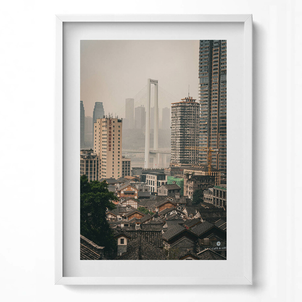 Tablou rama modern Orașul Vechi Chongqing
