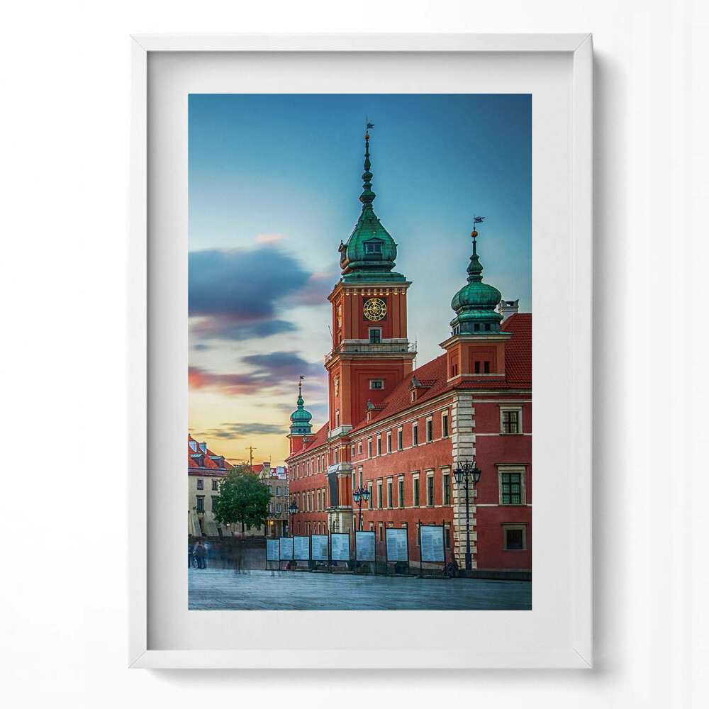 Tablou rama modern Orașul Vechi al Castelului din Varșovia