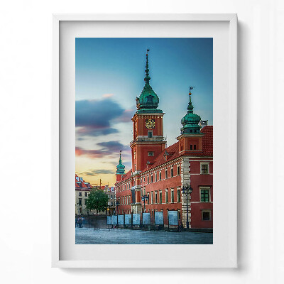 Tablou rama modern Orașul Vechi al Castelului din Varșovia