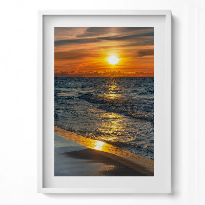 Tablou rama modern Marea Baltică Władysławowo