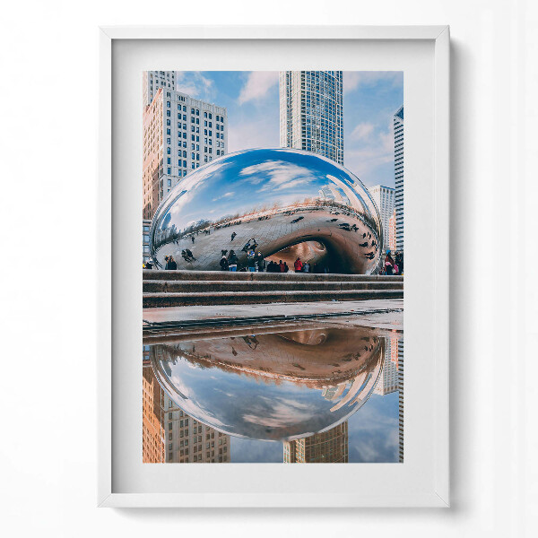 Tablou rama modern Poarta Norilor din Chicago
