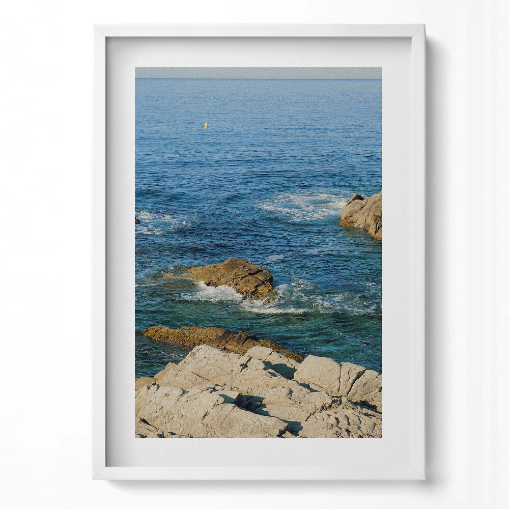 Tablou living cu rama modern Costa Brava