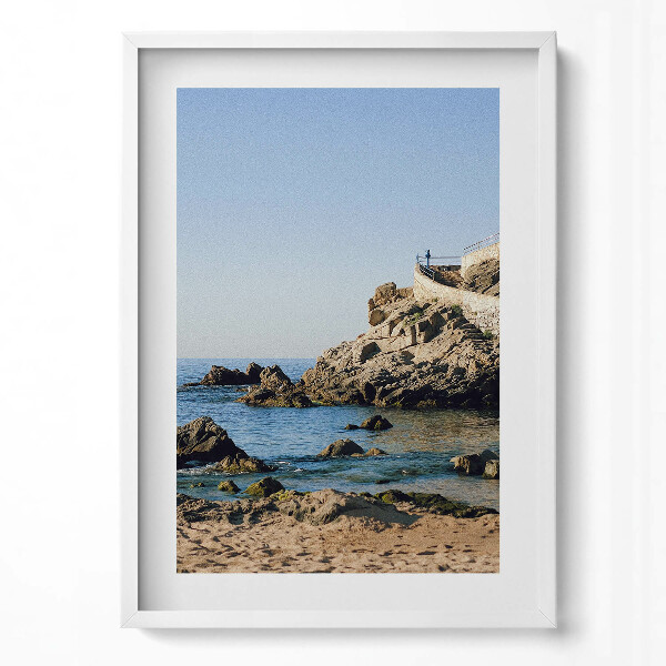 Tablou rama modern Plajă pe Costa Brava