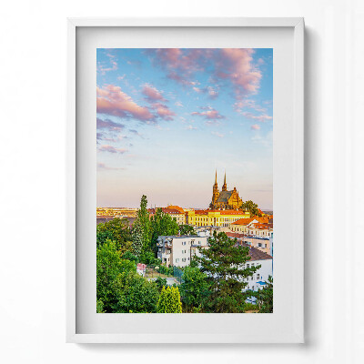 Tablou rama modern Clădiri Brno Republica Cehă