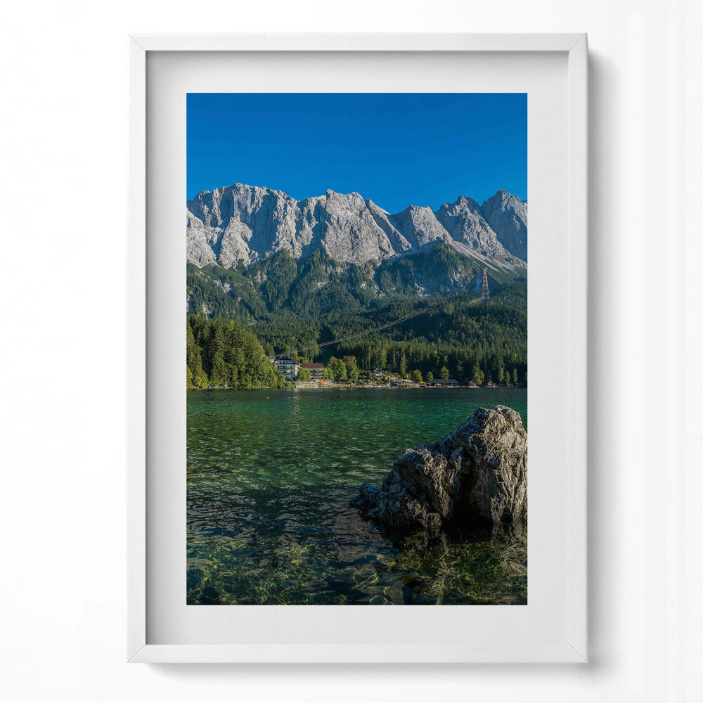 Tablou rama modern Vârful Zugspitze, Germania