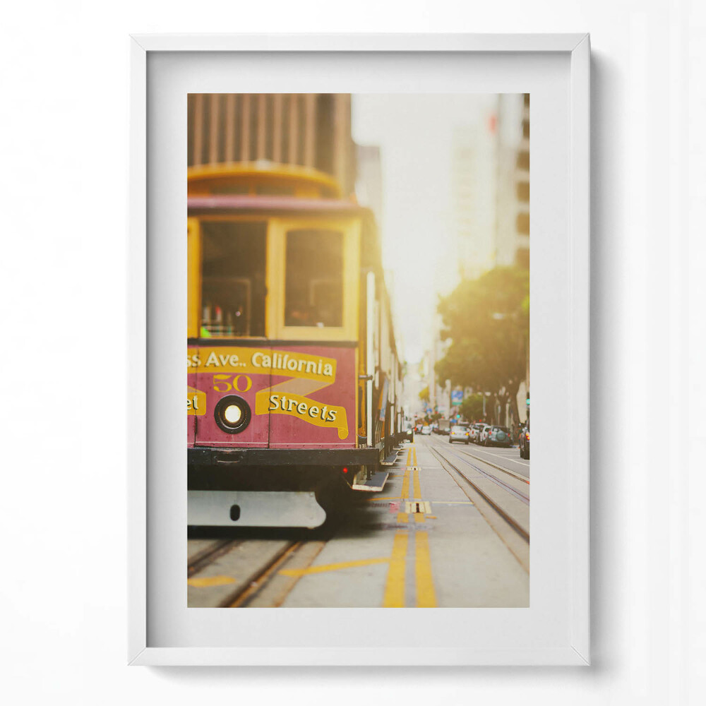 Tablou rama modern Tramvaiul din San Francisco