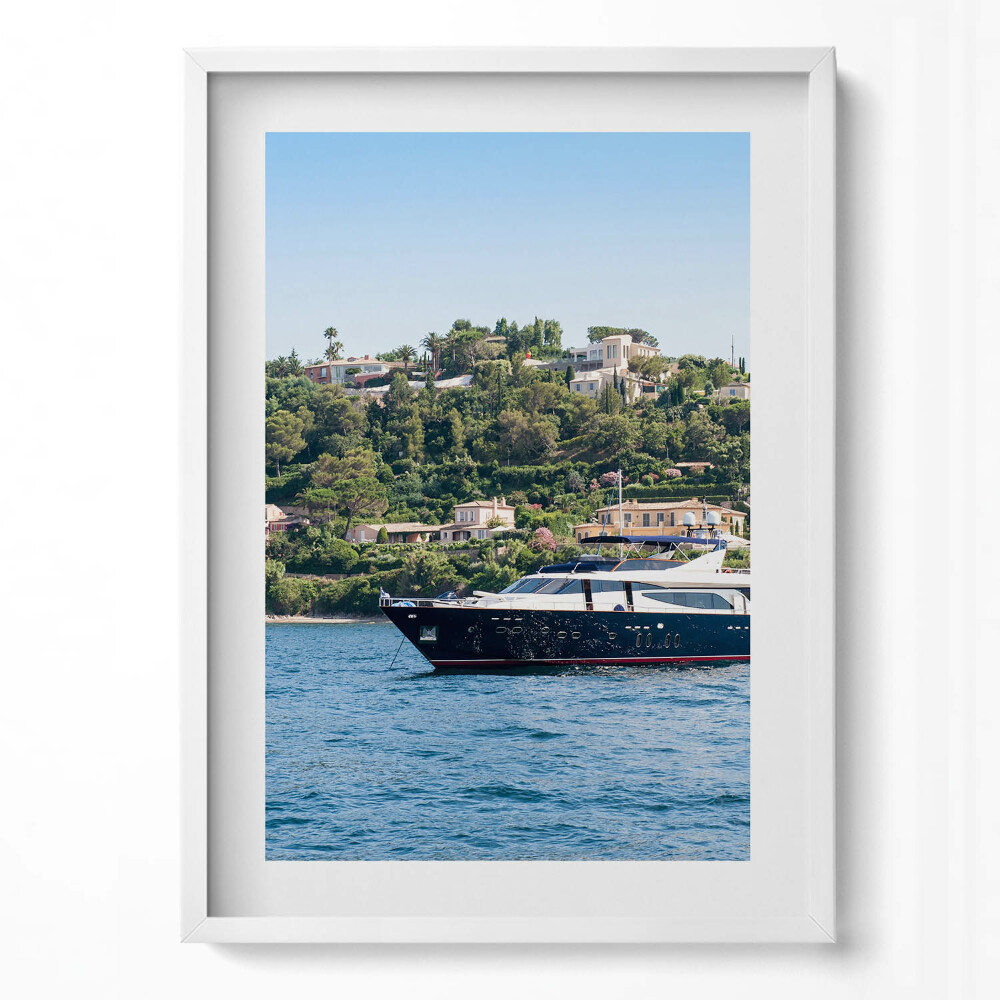 Tablou rama modern Saint-Tropez, Provence, Franța