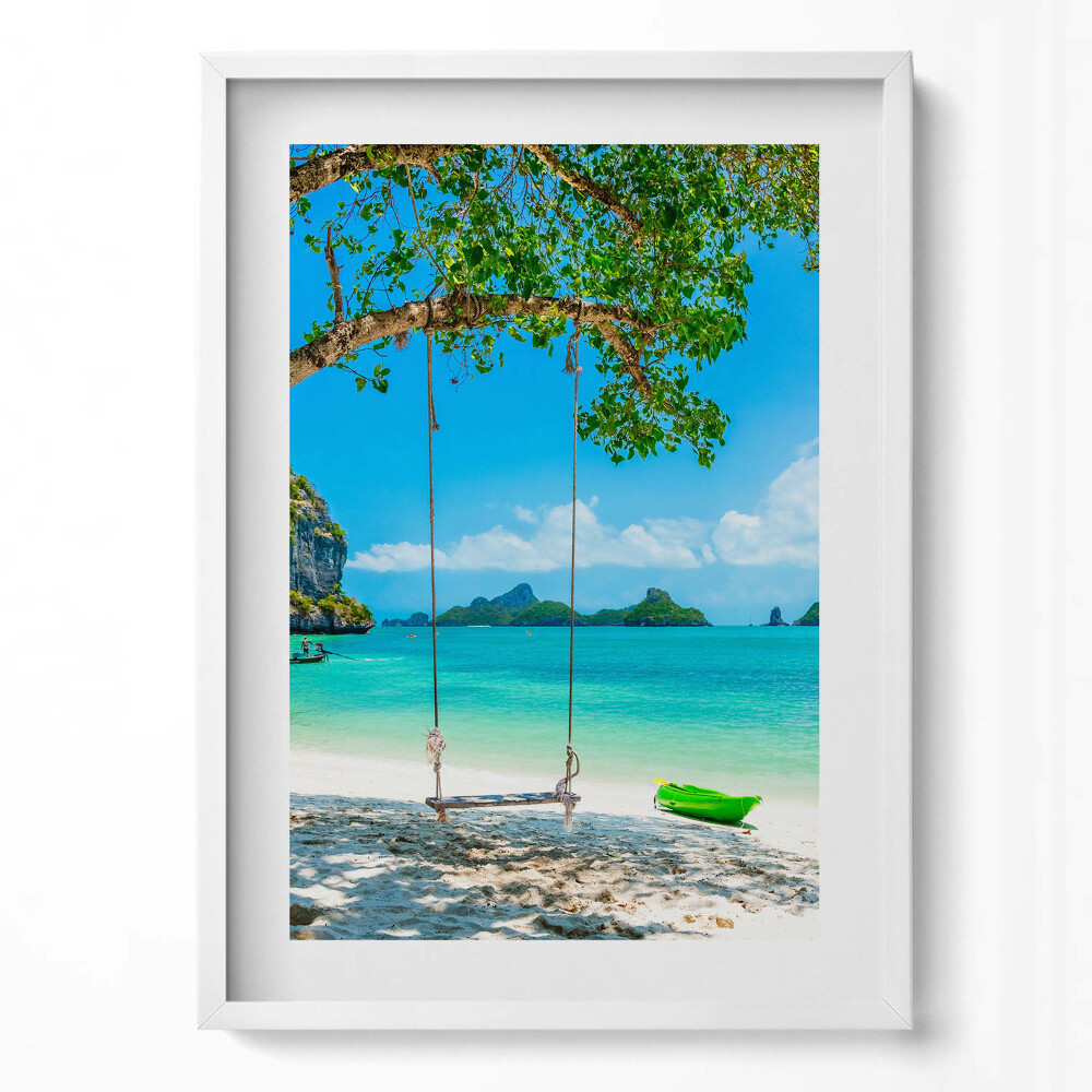 Tablou rama modern Insula Însorită din Thailanda
