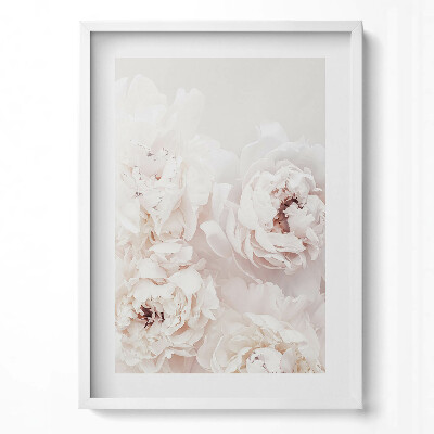 Tablou rama modern Flori de bujor