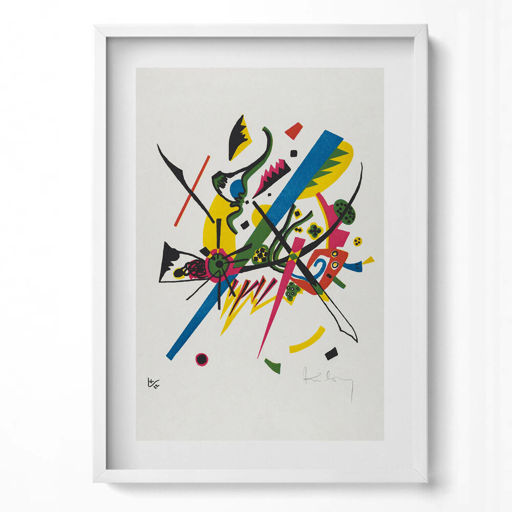 Tablou rama modern Lumi mici 1 Vasili Kandinsky