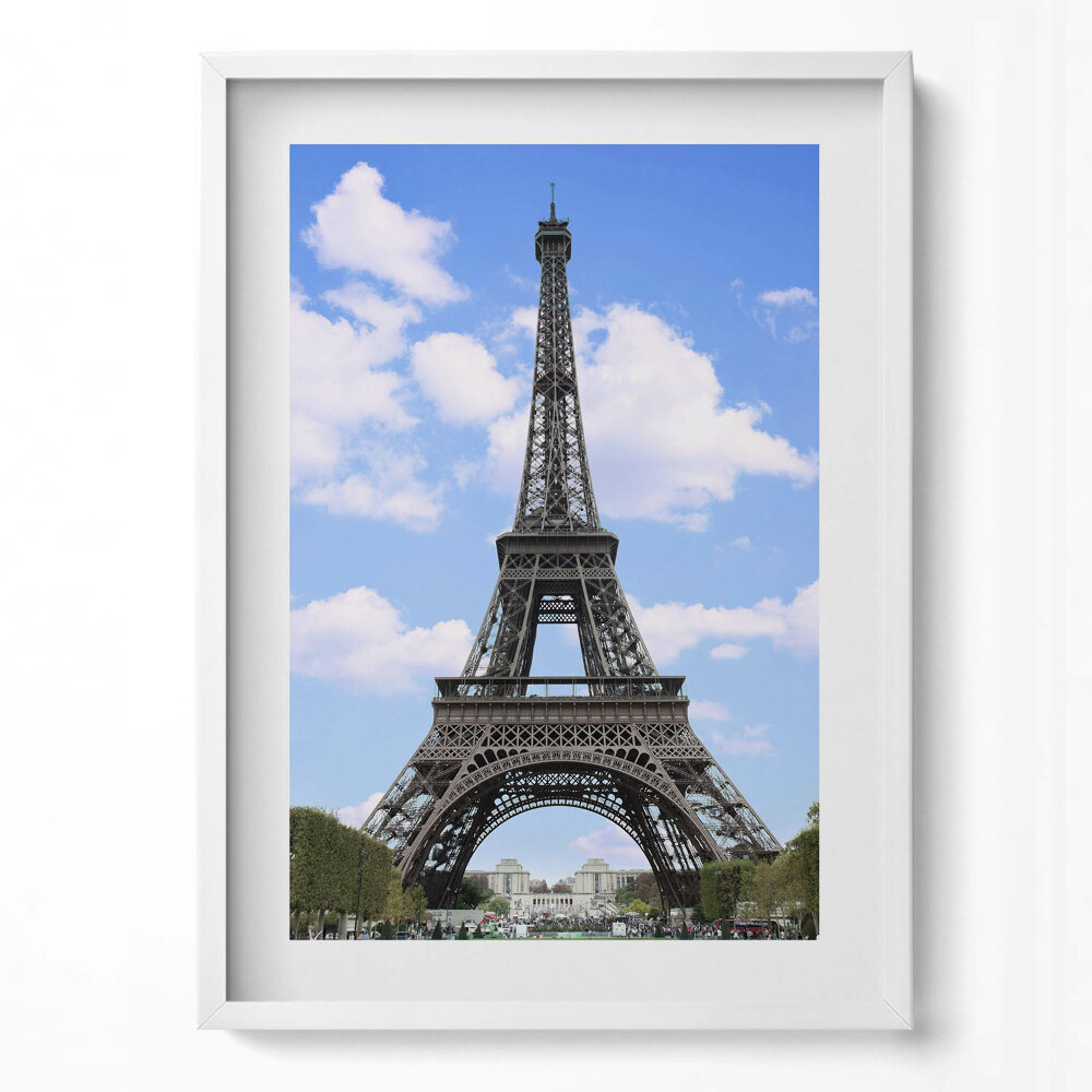 Tablou living cu rama modern Turnul Eiffel din Paris, Franța