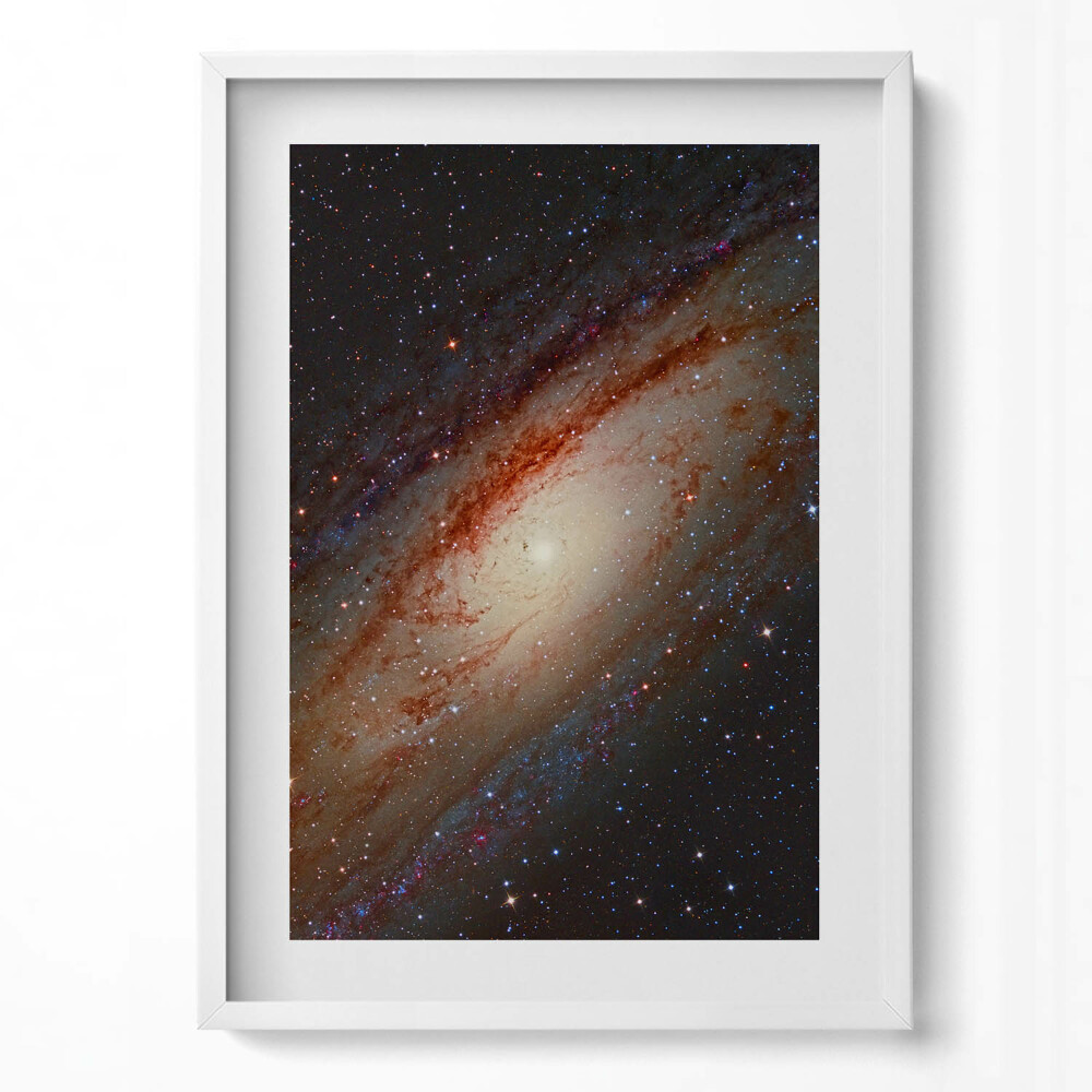 Tablou rama modern Galaxie spațială și stele