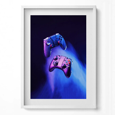 Tablou living cu rama modern Pad-uri pentru consolă de jocuri