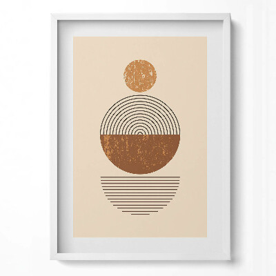 Tablou rama modern Artă boho geometrică