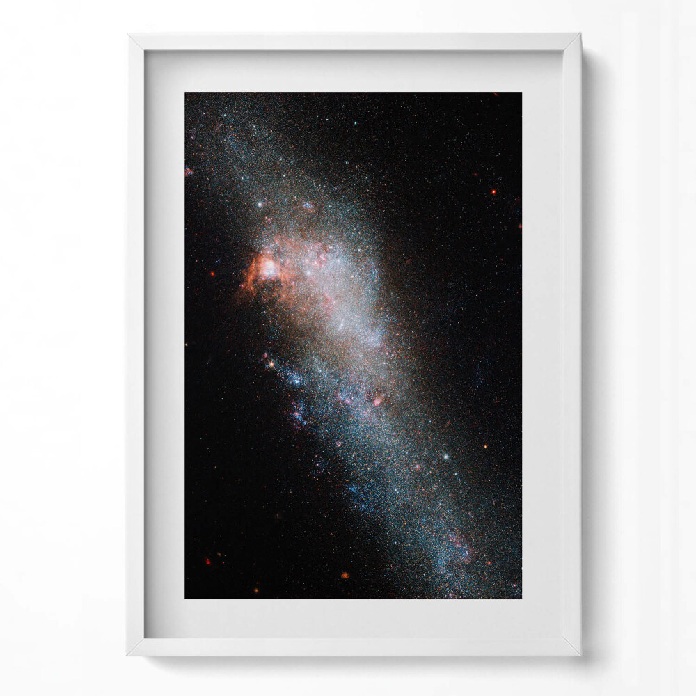 Tablou living cu rama modern Stele galaxie spațiu