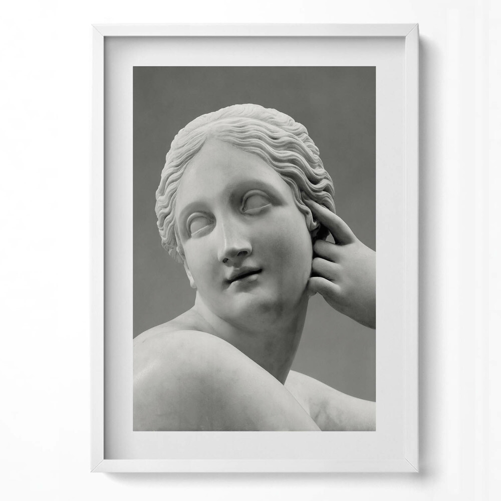 Tablou rama modern Statuia unei femei antice