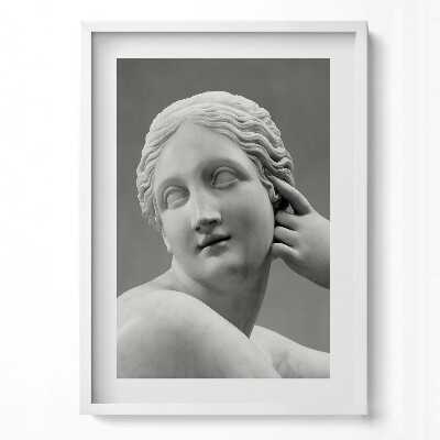 Tablou rama modern Statuia unei femei antice